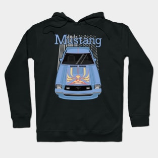 Mustang King Cobra 1978 - Bright Blue Hoodie